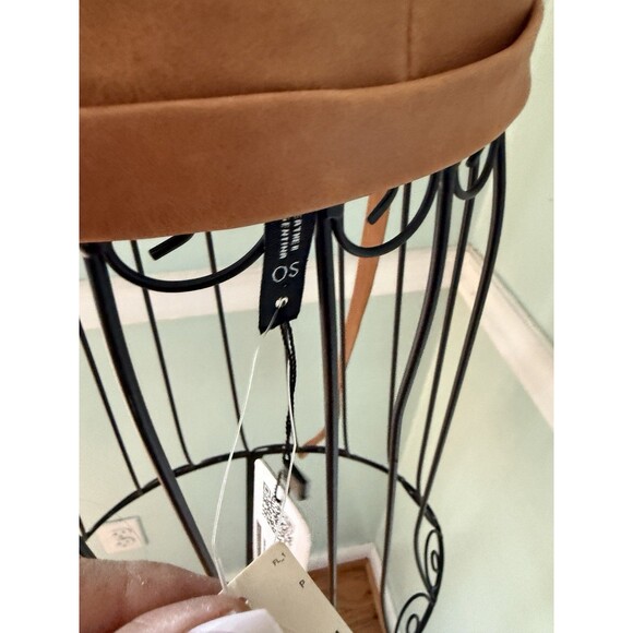 Anthropologie ADA Collection Tan Brown Leather Wrap Belt One Size - Picture 3 of 6